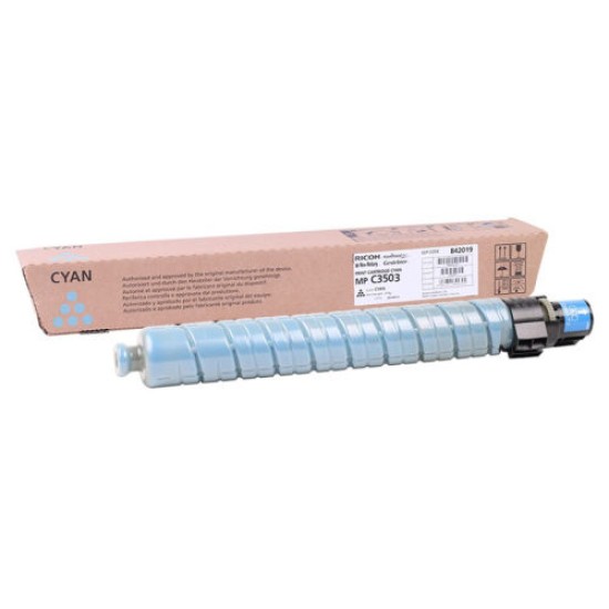 Ricoh C3503 Mavi Orjinal Toner MP-C 3003-3004-3503-3504-4504-5504 841820 T7580 Ricoh C3503 Mavi Orjinal Toner MP-C 3003-3004-3503-3504-4504-5504 841820 T7580