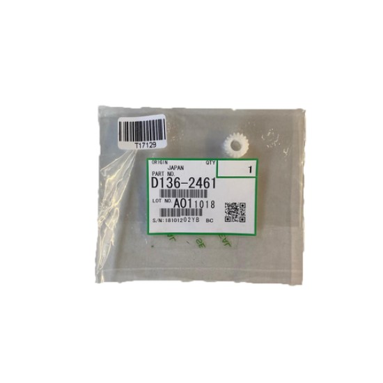 Ricoh D136-2461 Gear 18Z Right - MP C6503 T17129 Ricoh D136-2461 Gear 18Z Right - MP C6503 T17129