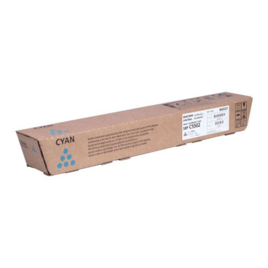 Ricoh MP-C5502 / MP-C4502 Mavi Orjinal Toner 842023 T10990 Ricoh MP-C5502 / MP-C4502 Mavi Orjinal Toner 842023 T10990