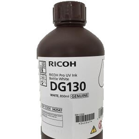 Ricoh Pro UV DG130 Beyaz Ink Bottle 342547 - Pro T7210 / TF6250 T15244 Ricoh Pro UV DG130 Beyaz Ink Bottle 342547 - Pro T7210 / TF6250 T15244