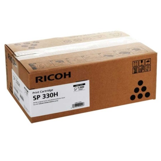 Ricoh SP-330H/408281 Siyah Orjinal Toner Yüksek Kapasite - M320 Ricoh SP-330H/408281 Siyah Orjinal Toner Yüksek Kapasite - M320