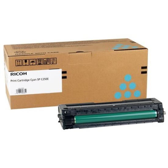 Ricoh SP-C 250 Mavi Orjinal Toner 407544 T15495 Ricoh SP-C 250 Mavi Orjinal Toner 407544 T15495