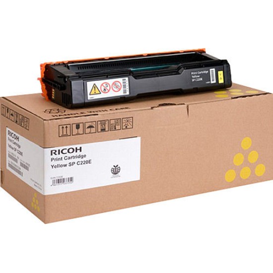 Ricoh SP-C220E Sarı Toner SPC 221-222-240 406147 T11384 Ricoh SP-C220E Sarı Toner SPC 221-222-240 406147 T11384