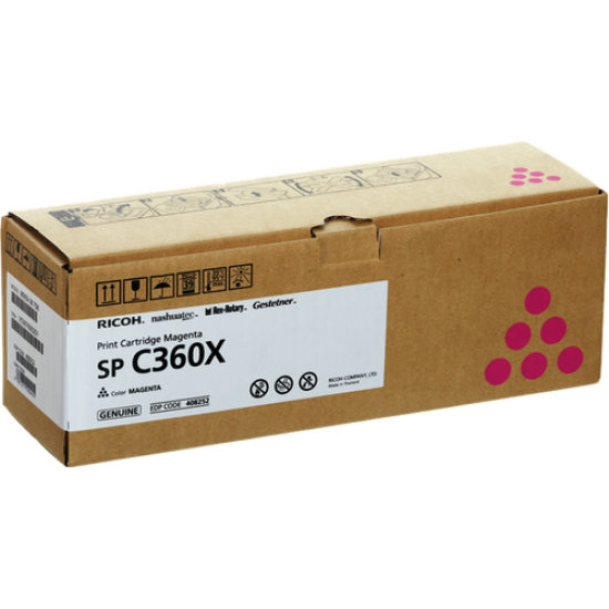 Ricoh SP C361X Kırmızı Orjinal Toner 408252 T15393 Ricoh SP C361X Kırmızı Orjinal Toner 408252 T15393