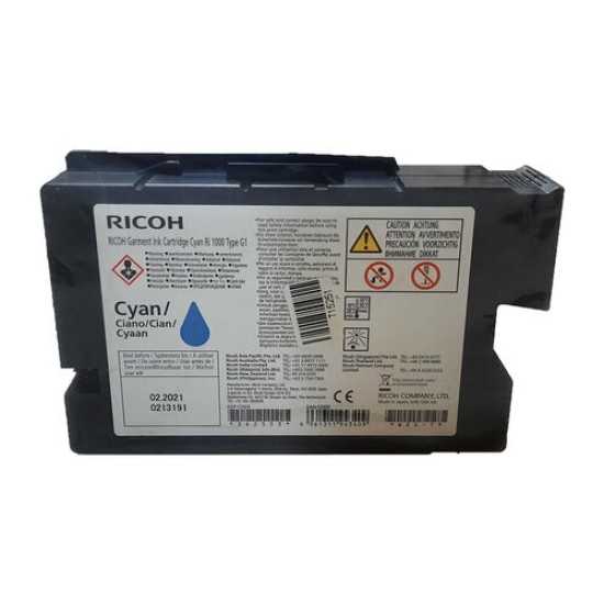 Ricoh Type G1 342553 Mavi Orjinal Kartuş - Ri1000 T15251 Ricoh Type G1 342553 Mavi Orjinal Kartuş - Ri1000 T15251