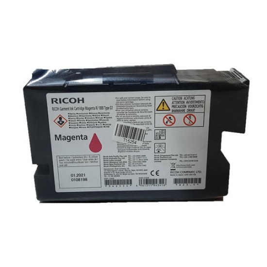 Ricoh Type G1 342554 Kırmızı Orjinal Kartuş - Ri1000 T15254