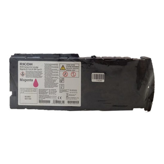 Ricoh Type G1 342604 Kırmızı Orjinal Kartuş - Ri1000 T15299 Ricoh Type G1 342604 Kırmızı Orjinal Kartuş - Ri1000 T15299