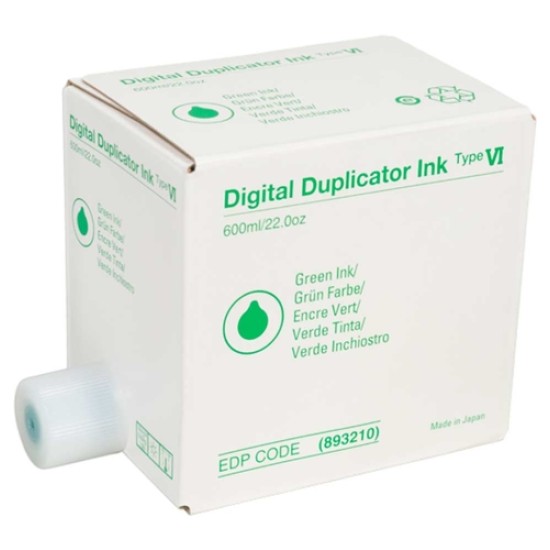 Ricoh Type VI 893210 Yeşil Orjinal Mürekkep - JP4500 / DX4542