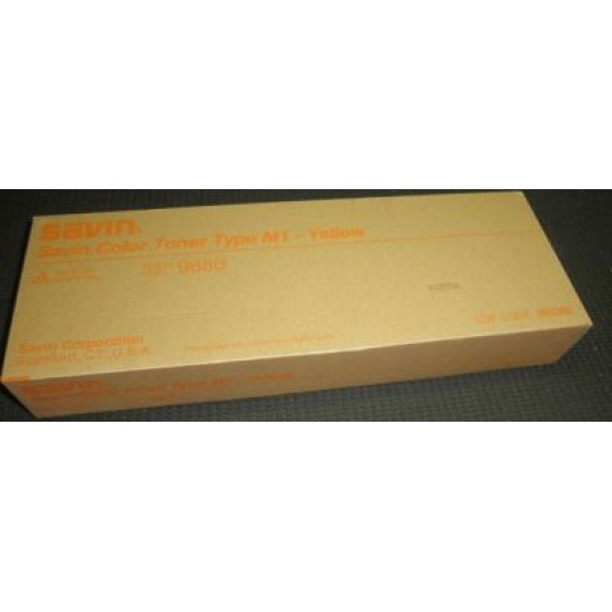 Savin 885306 9880 Type M1 Yellow Orjinal Toner - C2408 / C2532 T3123 Savin 885306 9880 Type M1 Yellow Orjinal Toner - C2408 / C2532 T3123