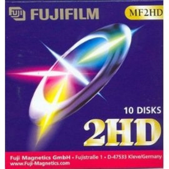 Fujifilm MF2HD 3.5 HD 1,44 MB Floppy Disk - Biçimlendirilmiş Disket 10lu Paket T2498 Fujifilm MF2HD 3.5 HD 1,44 MB Floppy Disk - Biçimlendirilmiş Disket 10lu Paket T2498
