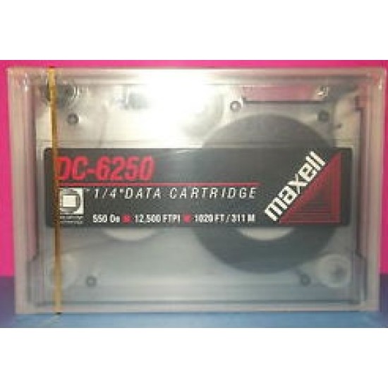 Maxell DC-6250 250 MB / 500 MB Data Kartuş T1773 Maxell DC-6250 250 MB / 500 MB Data Kartuş T1773