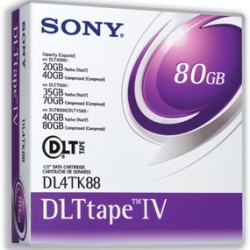 Sony DLT-IV DLT-4 Data Kartuş 40GB / 80GB 12,65 mm T2078 Sony DLT-IV DLT-4 Data Kartuş 40GB / 80GB 12,65 mm T2078