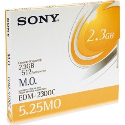 Sony EDM-2300B 5.25 2.3 GB Kapasiteli Manyetik Optik Disk T1718 Sony EDM-2300B 5.25 2.3 GB Kapasiteli Manyetik Optik Disk T1718