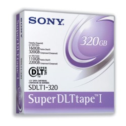 Sony SDLT1-320 Super DLT-1 160Gb/320Gb 559m, 12.65mm Data Kartuşu T6514 Sony SDLT1-320 Super DLT-1 160Gb/320Gb 559m, 12.65mm Data Kartuşu T6514