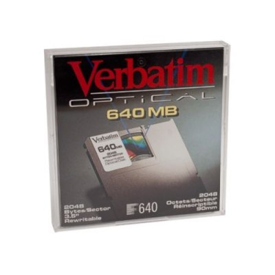 Verbatım 91250, 3.5 640Mb Kapasiteli Manyetik Optik Disk T1722 Verbatım 91250, 3.5 640Mb Kapasiteli Manyetik Optik Disk T1722