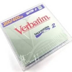 Verbatım LTO-2 Ultrium 2 200 GB / 400 GB Data Kartuşu 609m, 12.65mm T1721 Verbatım LTO-2 Ultrium 2 200 GB / 400 GB Data Kartuşu 609m, 12.65mm T1721