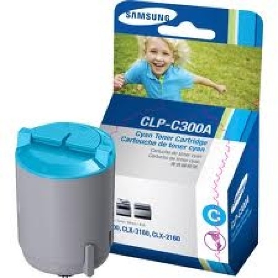 Samsung CLP-C300A/SEE CLP-300 Mavi Orjinal Toner - CLX-2160 / CLX-3160 T4560