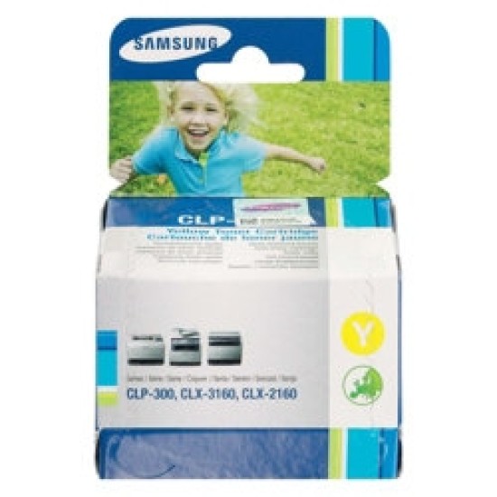 Samsung CLP-Y300A CLP-300 Sarı Orjinal Toner - CLX-2160 / CLX-3160 T4558 Samsung CLP-Y300A CLP-300 Sarı Orjinal Toner - CLX-2160 / CLX-3160 T4558