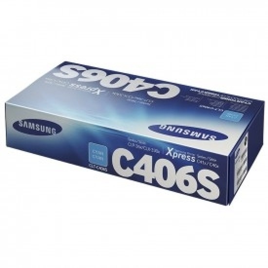 Samsung CLT-C406S/SAU Mavi Orjinal Toner - CLP-365 / CLX-3305 Samsung CLT-C406S/SAU Mavi Orjinal Toner - CLP-365 / CLX-3305
