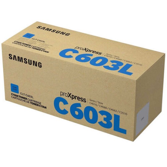Samsung CLT-C603L Mavi Orijinal Toner - ProXpress C4010n / C4060fd T16435 Samsung CLT-C603L Mavi Orijinal Toner - ProXpress C4010n / C4060fd T16435