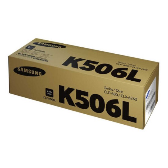 Samsung CLT-K506L/ELS Siyah Orjinal Toner - CLX-6260 / CLP-680 Samsung CLT-K506L/ELS Siyah Orjinal Toner - CLX-6260 / CLP-680