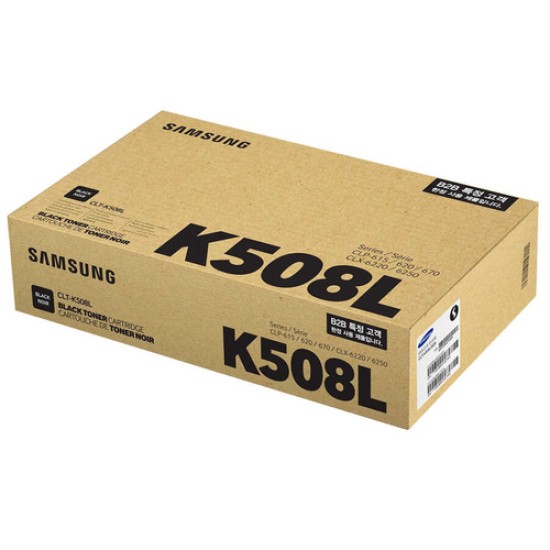 Samsung CLT-K508L/SEE Siyah Orjinal Toner - CLP-620 / CLP-670 T3380 Samsung CLT-K508L/SEE Siyah Orjinal Toner - CLP-620 / CLP-670 T3380