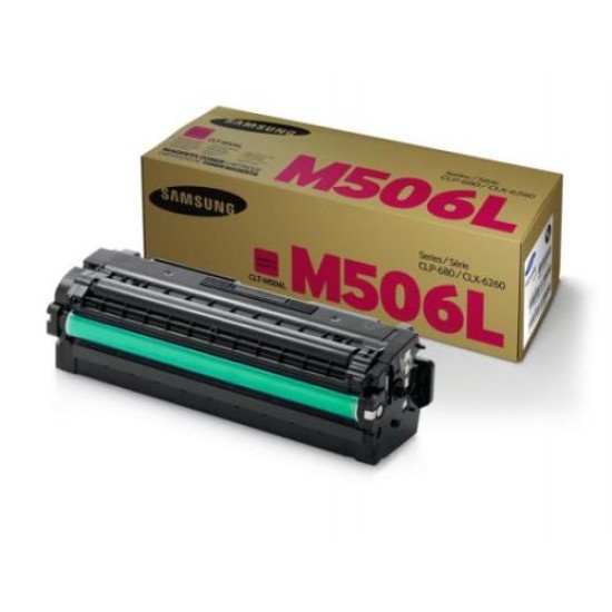 Samsung CLT-M506L Kırmızı Orjinal Toner - CLX-6260 / CLP-680 T6918 Samsung CLT-M506L Kırmızı Orjinal Toner - CLX-6260 / CLP-680 T6918