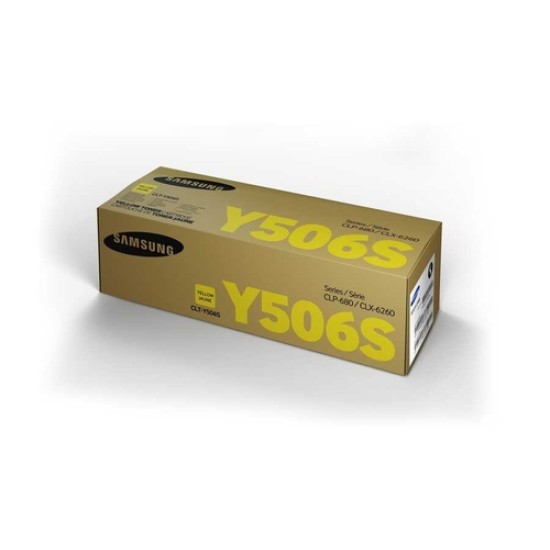 Samsung CLT-Y506S/SAU Sarı Orjinal Toner - CLP-680DW Samsung CLT-Y506S/SAU Sarı Orjinal Toner - CLP-680DW