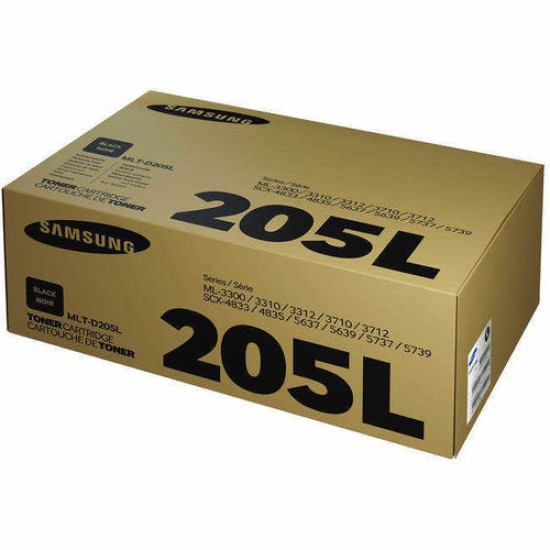 Samsung MLT-D205L Siyah Orjinal Toner - ML-3710 T4506 Samsung MLT-D205L Siyah Orjinal Toner - ML-3710 T4506