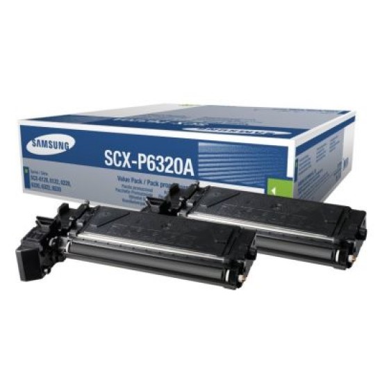 Samsung SCX-P6320A Siyah Orjinal Toner 2li Paket - SCX-6220 / SCX-6320F T4218 Samsung SCX-P6320A Siyah Orjinal Toner 2li Paket - SCX-6220 / SCX-6320F T4218