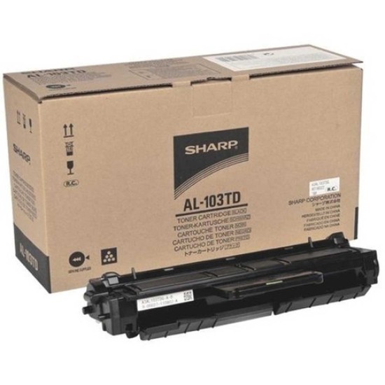 Sharp AL-103TD Siyah Orjinal Toner - AL-1031WH / AL-1035WH Sharp AL-103TD Siyah Orjinal Toner - AL-1031WH / AL-1035WH