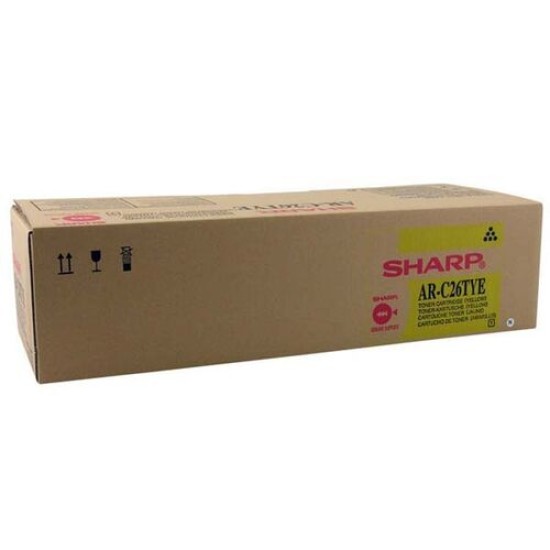 Sharp AR-C26TYE Sarı Orjinal Toner - AR-C170M / AR-C172M T12364 Sharp AR-C26TYE Sarı Orjinal Toner - AR-C170M / AR-C172M T12364