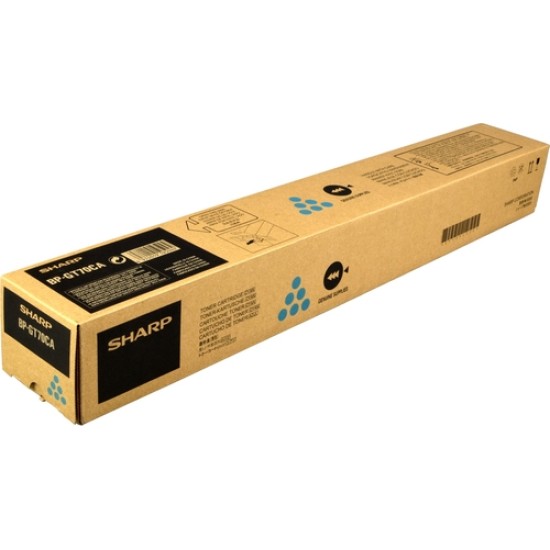 Sharp BPGT70CA Mavi Orjinal Toner - BP-50C26 / BP-50C55 Sharp BPGT70CA Mavi Orjinal Toner - BP-50C26 / BP-50C55