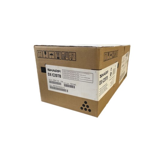 Sharp DX-C20TB Siyah Orjinal Toner - DX-C200 T16621 Sharp DX-C20TB Siyah Orjinal Toner - DX-C200 T16621
