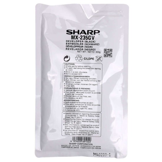 Sharp MX-235GV Orjinal Developer - AR-5618 / AR-5620