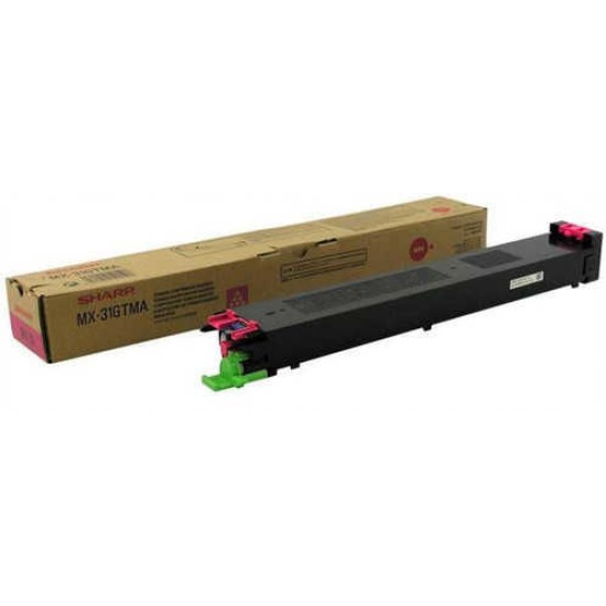Sharp MX-31GTMA Kırmızı Orjinal Toner - MX-2600N / MX-2301 T10671 Sharp MX-31GTMA Kırmızı Orjinal Toner - MX-2600N / MX-2301 T10671