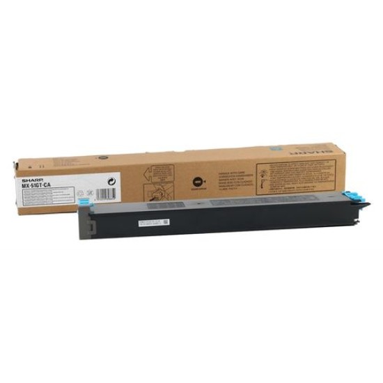 Sharp MX-51GTCA Mavi Orjinal Toner - MX-4110 / MX-4111 T11886 Sharp MX-51GTCA Mavi Orjinal Toner - MX-4110 / MX-4111 T11886