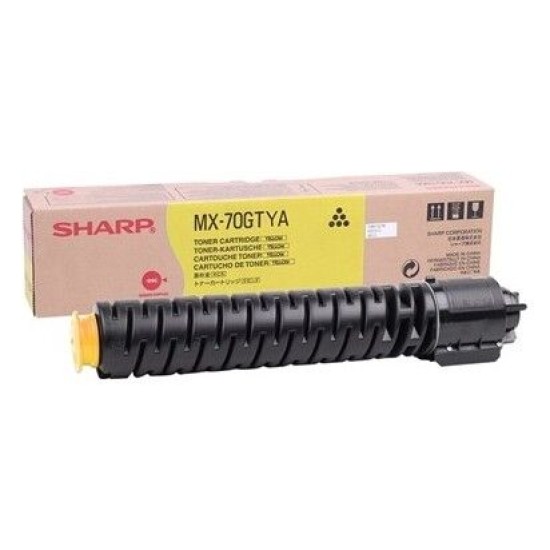Sharp MX-70GTYA Sarı Orjinal Toner - MX-5500 / MX-6200 T12371 Sharp MX-70GTYA Sarı Orjinal Toner - MX-5500 / MX-6200 T12371
