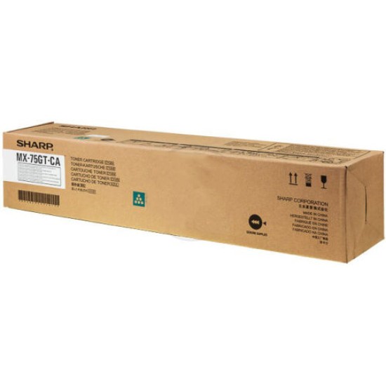 Sharp MX-75GTCA Mavi Orjinal Toner - MX-6500N / MX-7500N Sharp MX-75GTCA Mavi Orjinal Toner - MX-6500N / MX-7500N