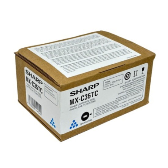 Sharp MX-C35TC Mavi Orjinal Toner - MX-C357F Sharp MX-C35TC Mavi Orjinal Toner - MX-C357F