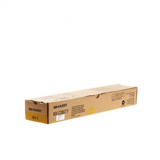 Sharp MX-C38GTY Sarı Orjinal Toner - MX-C310 / MX-C380 T11896 Sharp MX-C38GTY Sarı Orjinal Toner - MX-C310 / MX-C380 T11896