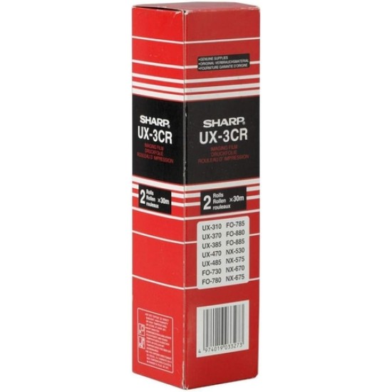 Sharp UX-3CR Orjinal Termal Transfer Şeridi - UX300 / UX-305 / UX-460 Sharp UX-3CR Orjinal Termal Transfer Şeridi - UX300 / UX-305 / UX-460