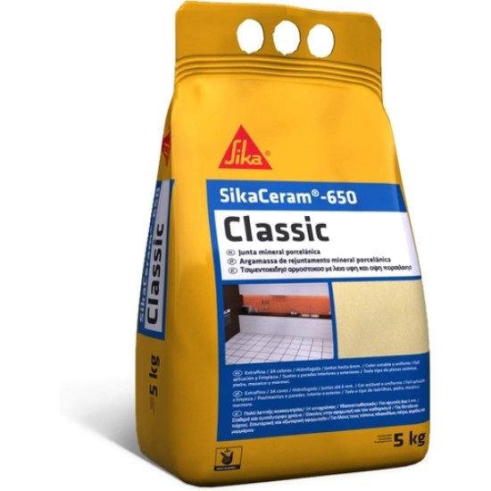 SIKA 644163 Classic Fildişi Fayans Harcı - SikaCeram-650