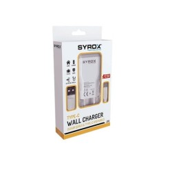 Syrox J28 Type-C Girişli 2.0 Amper Hızlı Şarj Aleti Syrox J28 Type-C Girişli 2.0 Amper Hızlı Şarj Aleti