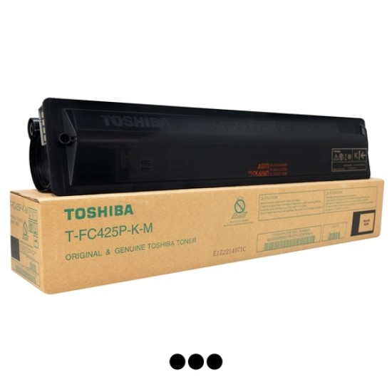 Toshiba T-FC425P-K-M Siyah Orjinal Toner - E-Studio 2020 AC Toshiba T-FC425P-K-M Siyah Orjinal Toner - E-Studio 2020 AC