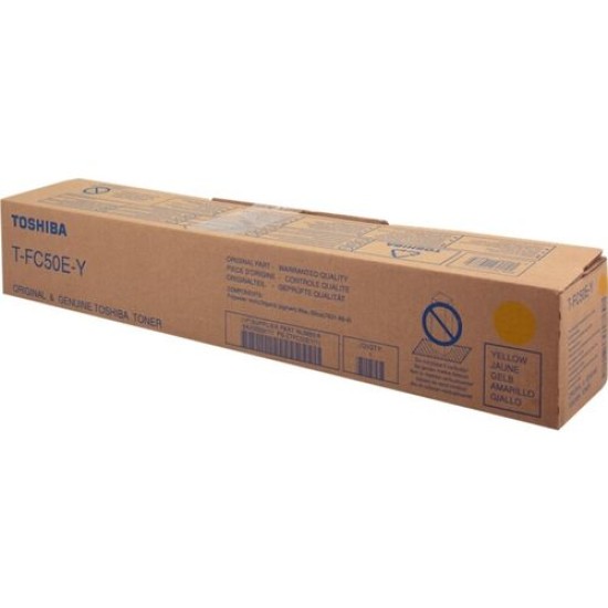 Toshiba T-FC505E-Y Sarı Orjinal Toner - E-Studio 4505AC / 2505AC T12442