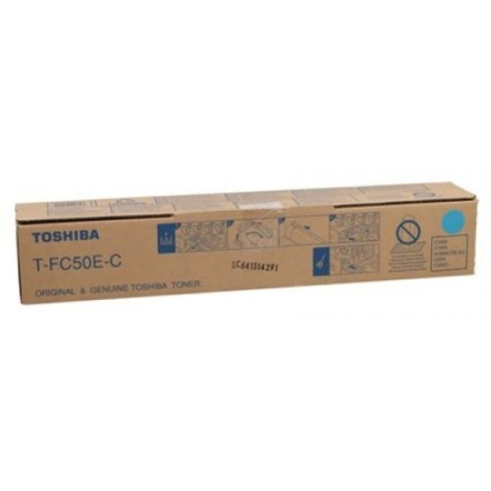 Toshiba T-FC50E-C Mavi Orjinal Fotokopi Toneri - E-Studio 2555c / 3055c T11075 Toshiba T-FC50E-C Mavi Orjinal Fotokopi Toneri - E-Studio 2555c / 3055c T11075