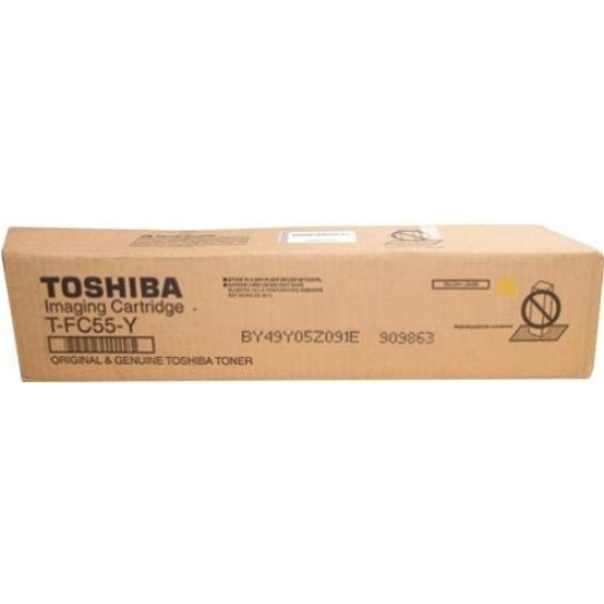 Toshiba T-FC55D-Y Sarı Orjinal Toner - E-Studio 5520C / 6520C T9468
