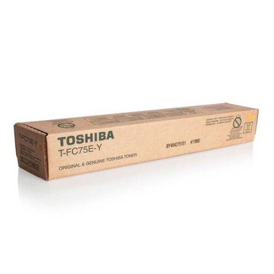 Toshiba T-FC75E-Y Sarı Orjinal Toner - E-Studio 5560C / 6560C T12448 Toshiba T-FC75E-Y Sarı Orjinal Toner - E-Studio 5560C / 6560C T12448