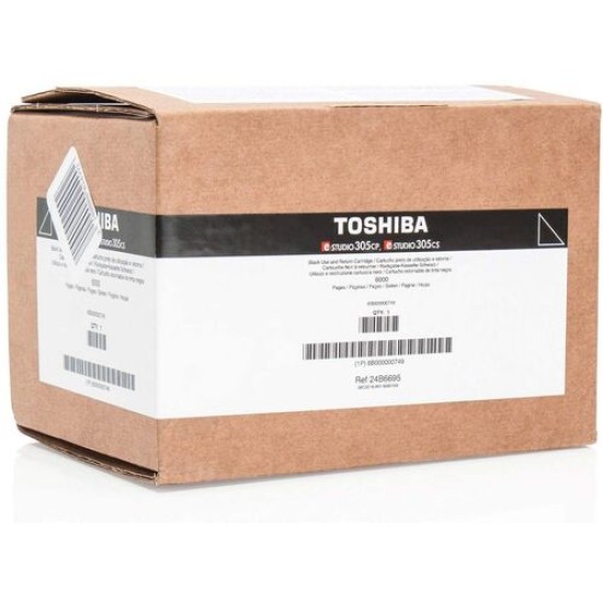 Toshiba TF-C305PKR Siyah Orjinal Toner - E-Studio 305CP / E-Studio 305CS T12385 Toshiba TF-C305PKR Siyah Orjinal Toner - E-Studio 305CP / E-Studio 305CS T12385